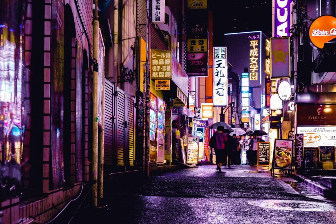 Glou Higashi Shinjuku Hotell Tokyo prefektur Exteriör bild